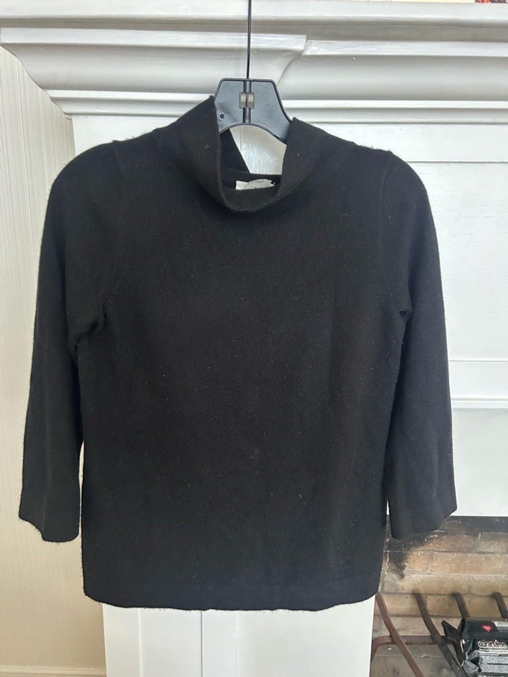 J. Crew Black Cashmere Sweater